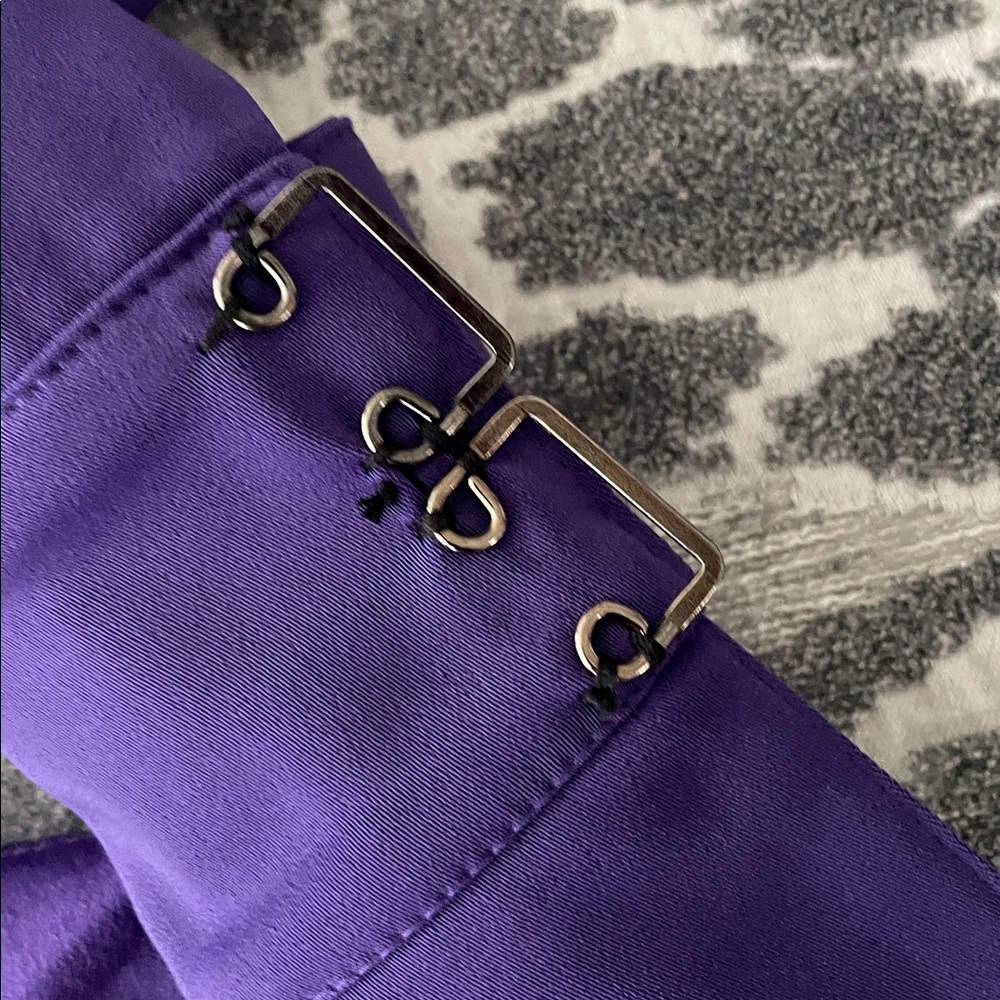 NWT 4th & Reckless Chic Purple Blazer with Cutout Design - Picture 7 of 12
